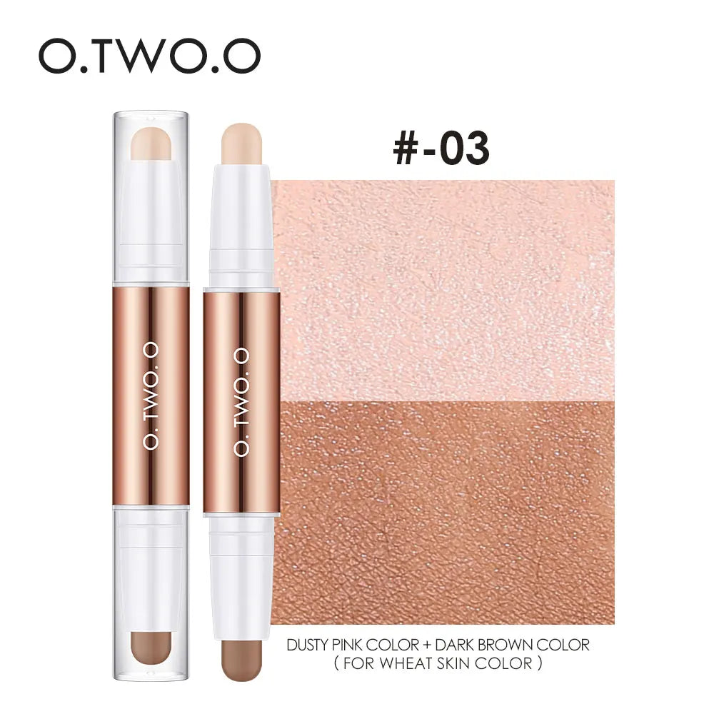 Bronzer & Highlighter Stick