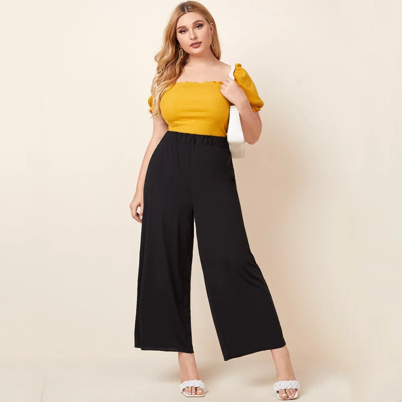 Black Wide Leg Pants