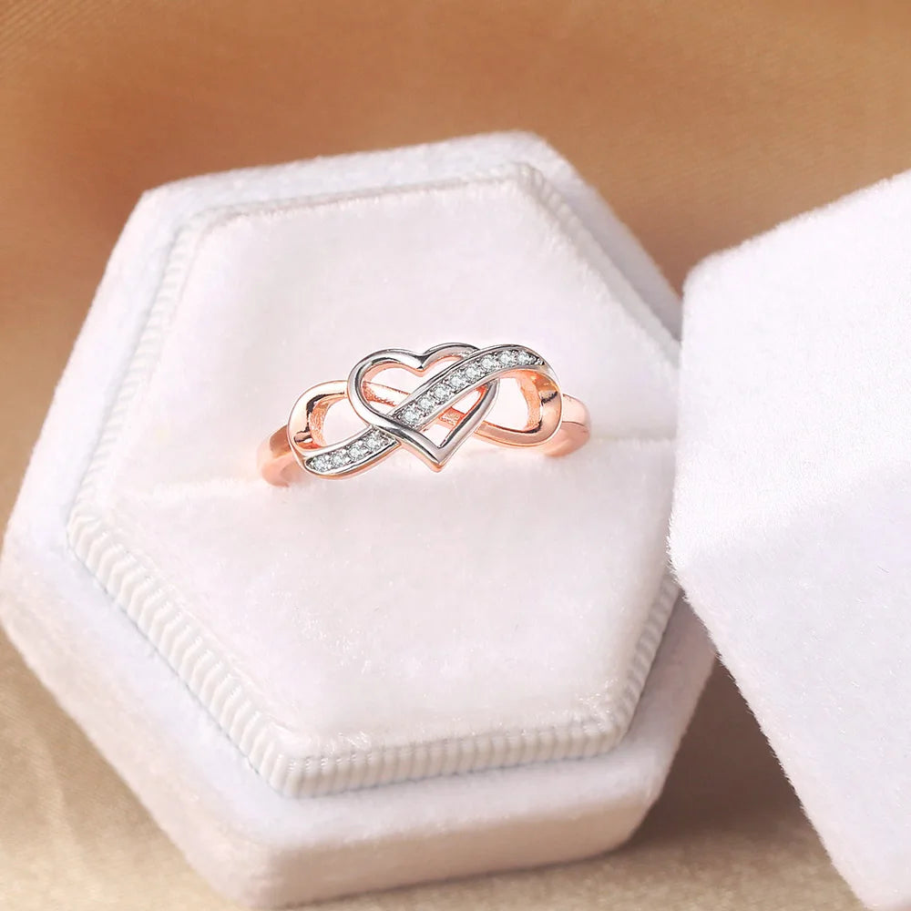 Infinity Love Ladies Ring