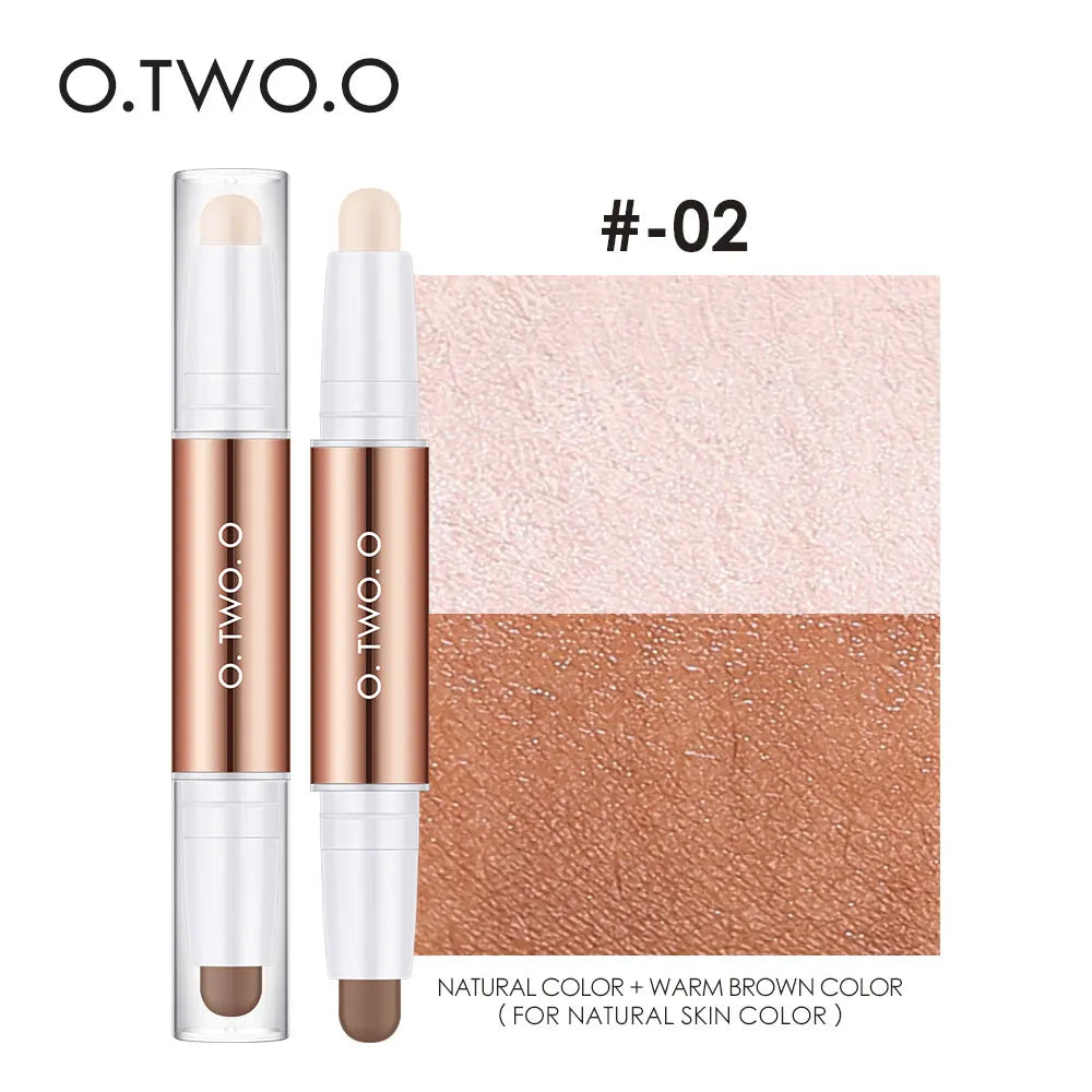 Bronzer & Highlighter Stick