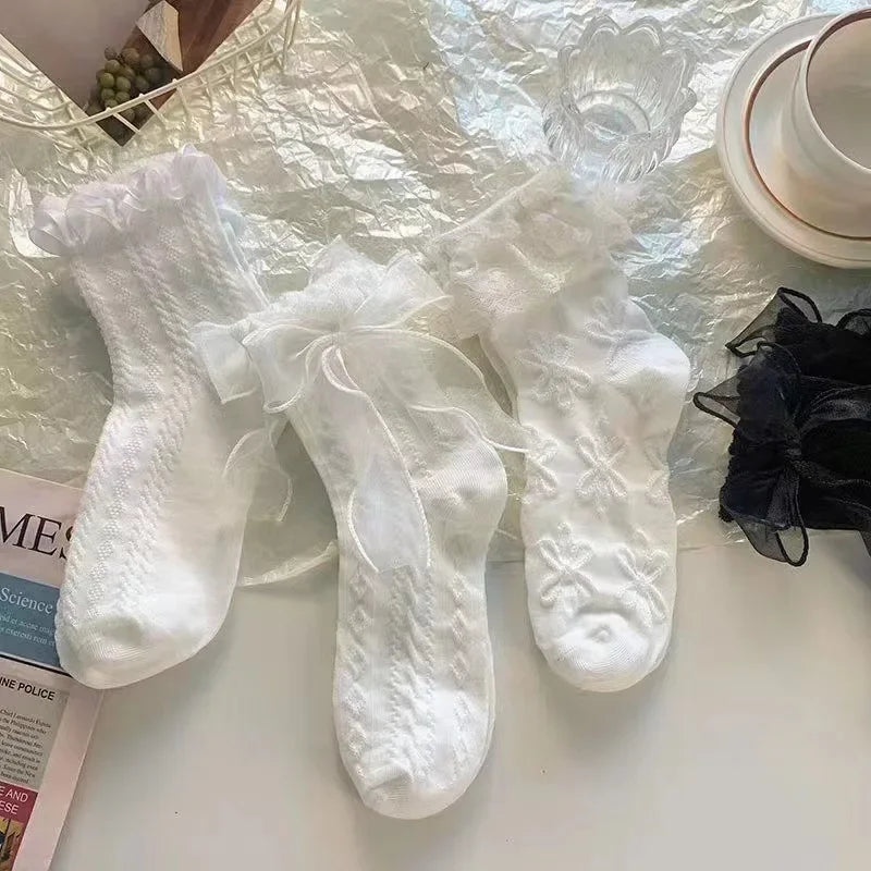 Japanese Kawaii Ruffle Socks