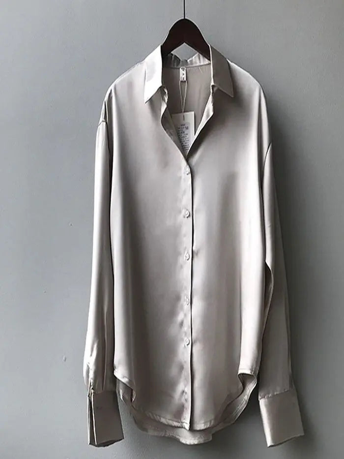 Vintage Satin Blouse