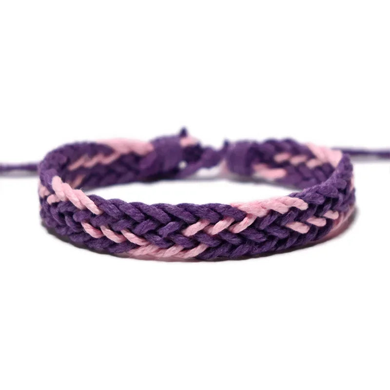 Handmade Vintage Cotton Rope Bracelet