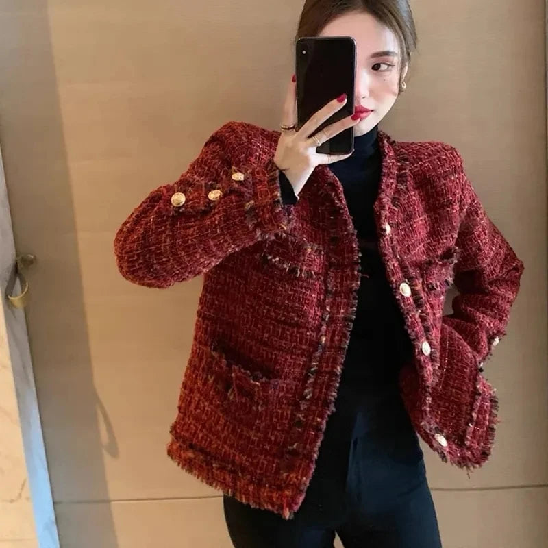 Elegant Tweed Coat