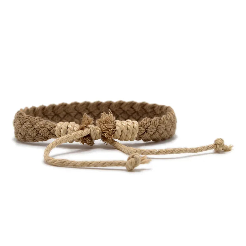 Handmade Vintage Cotton Rope Bracelet