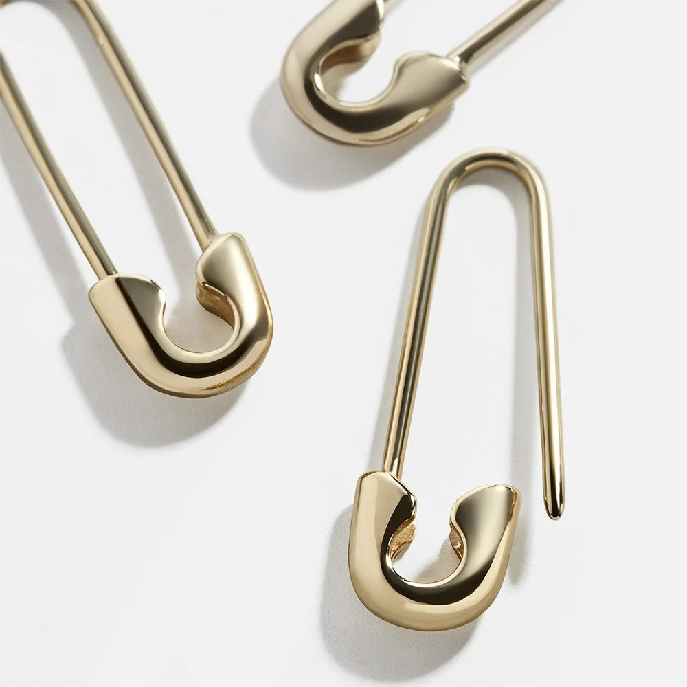 Paper Clip Pin Earrings