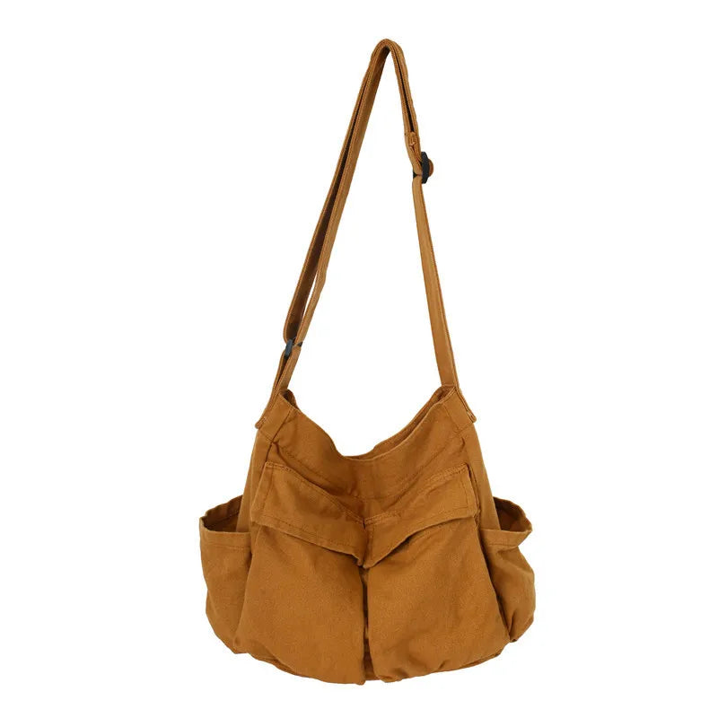 Large Capacity Canvas Messenger Bag