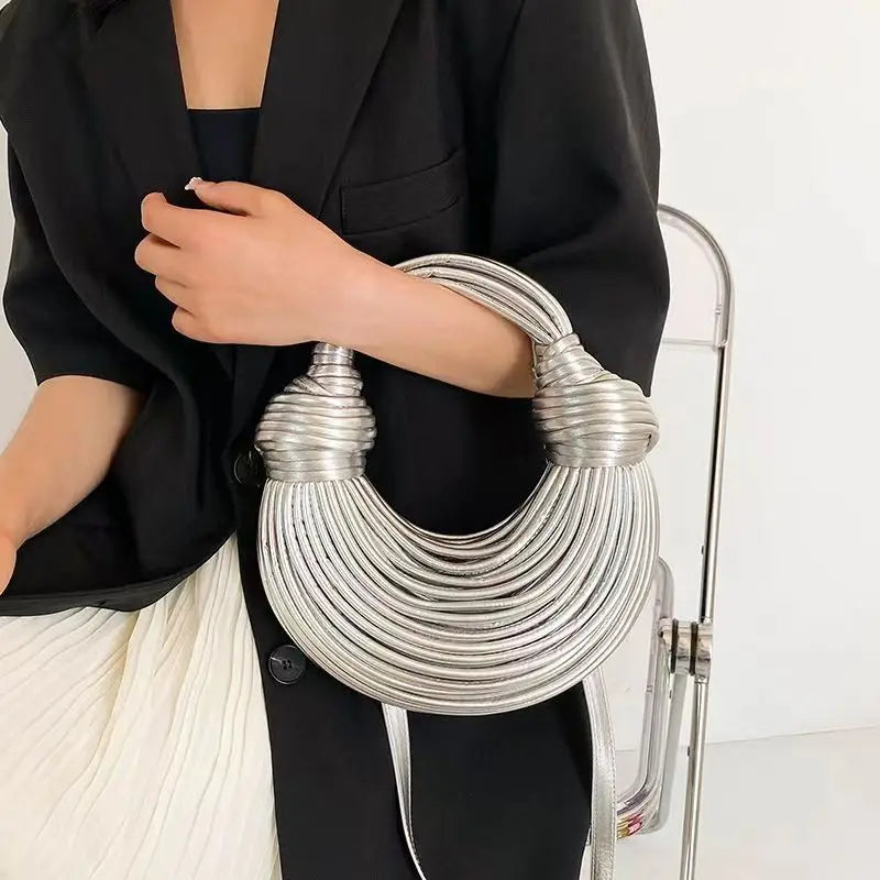Wide Strap Crossbody Shoulder Bag