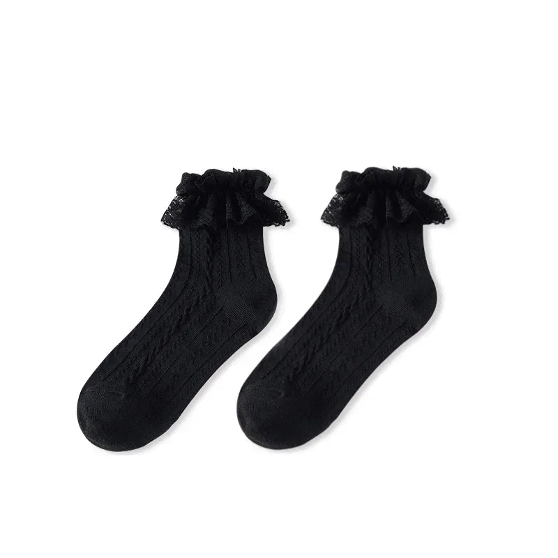 Japanese Kawaii Ruffle Socks