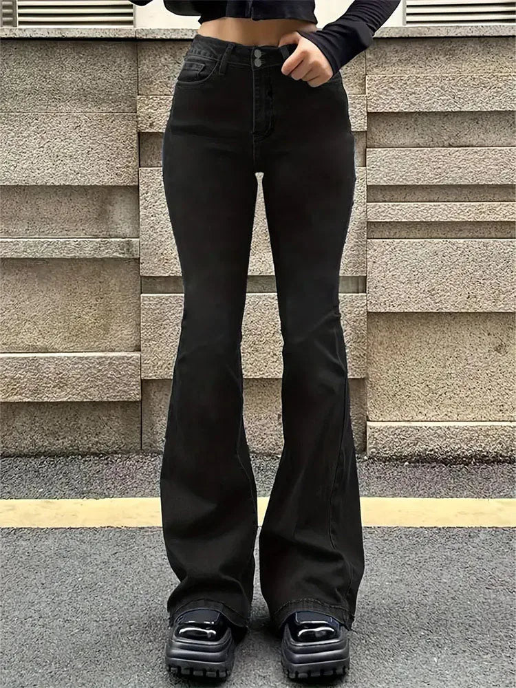 High Waist Flare Jeans