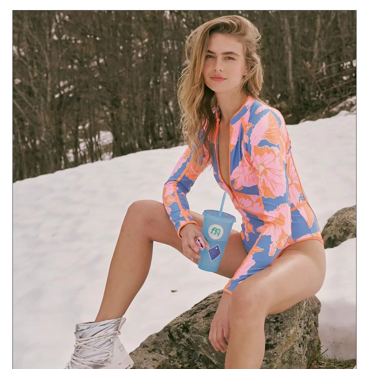 Long Sleeve Surfing Bathing Suit