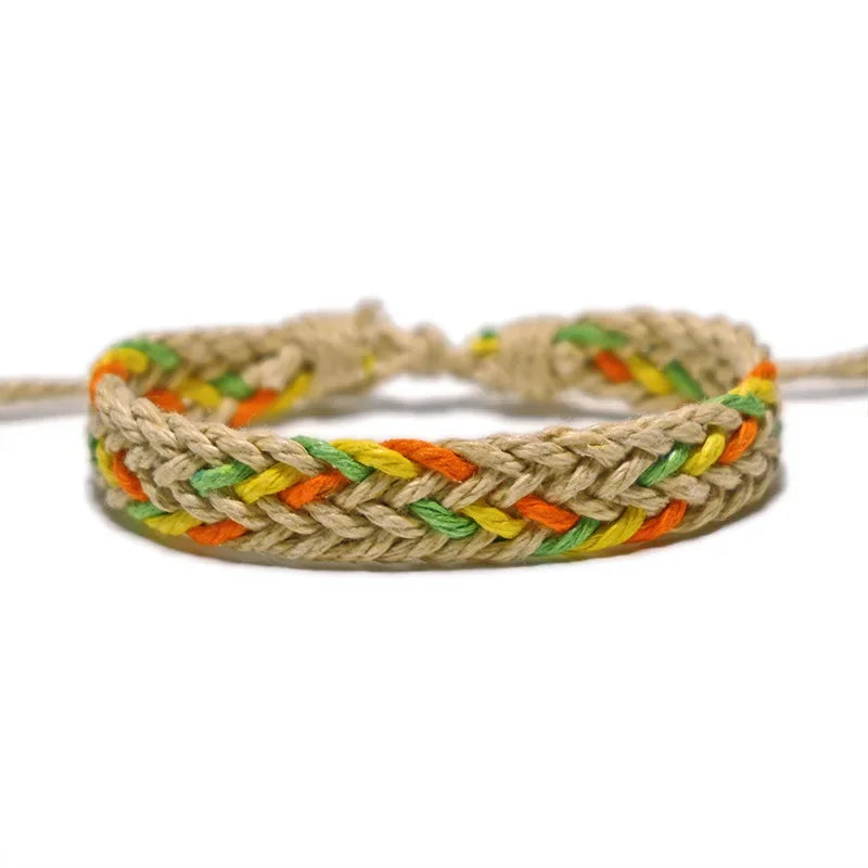 Handmade Vintage Cotton Rope Bracelet