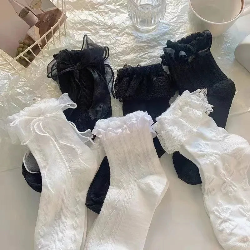 Japanese Kawaii Ruffle Socks