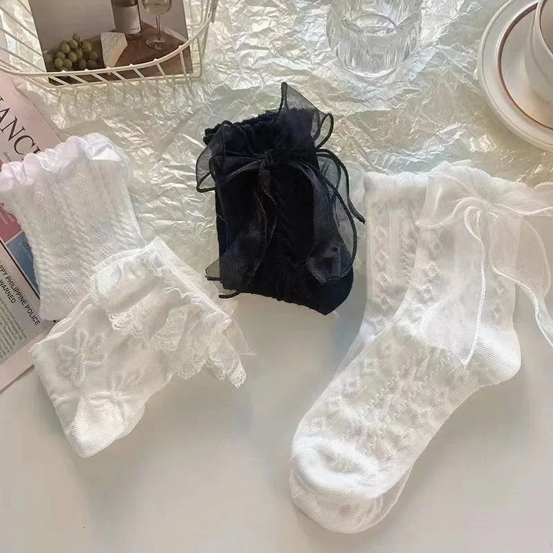 Japanese Kawaii Ruffle Socks