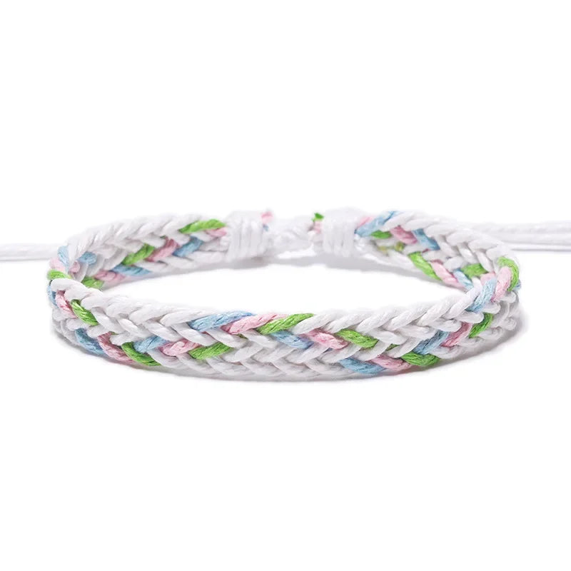 Handmade Vintage Cotton Rope Bracelet