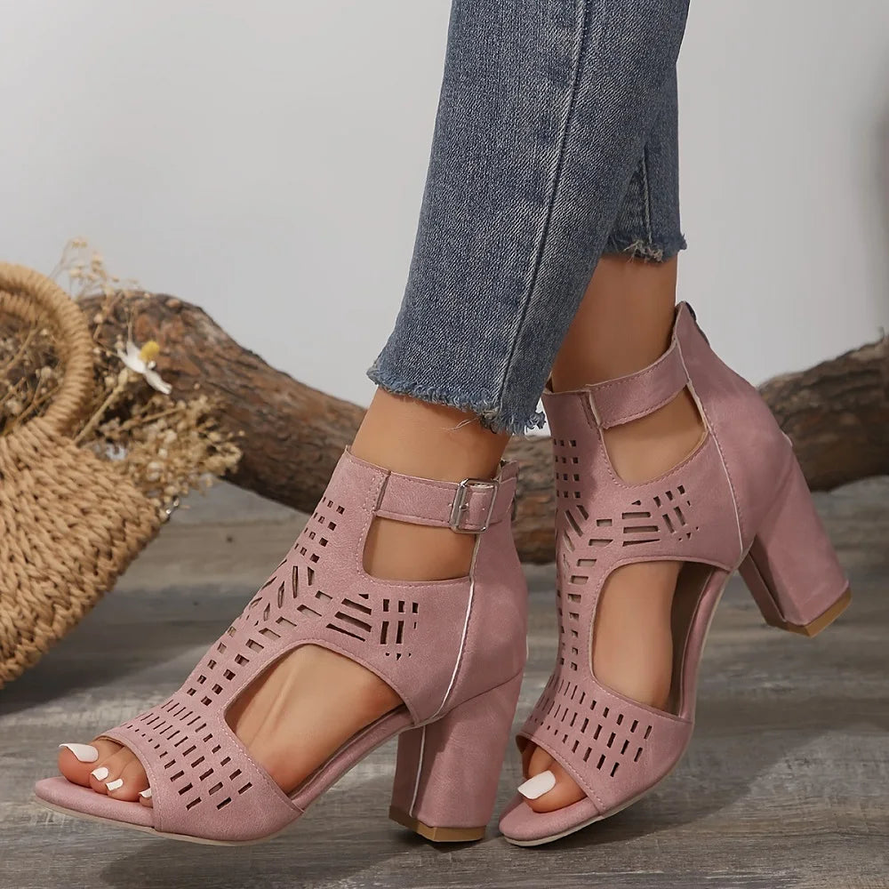 High Quality Leather Heels