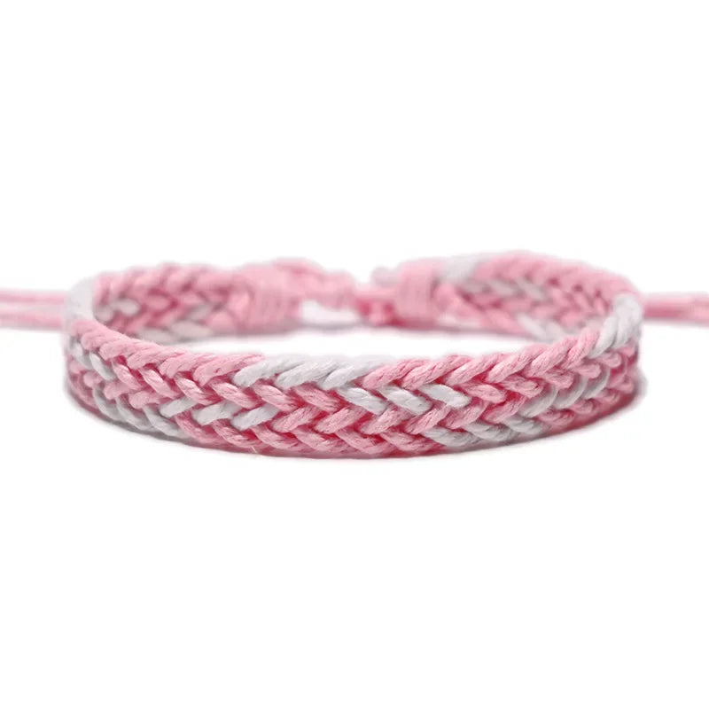 Handmade Vintage Cotton Rope Bracelet
