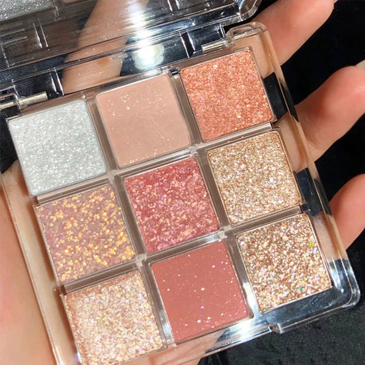 Rose Pink Color Eyeshadow Palette