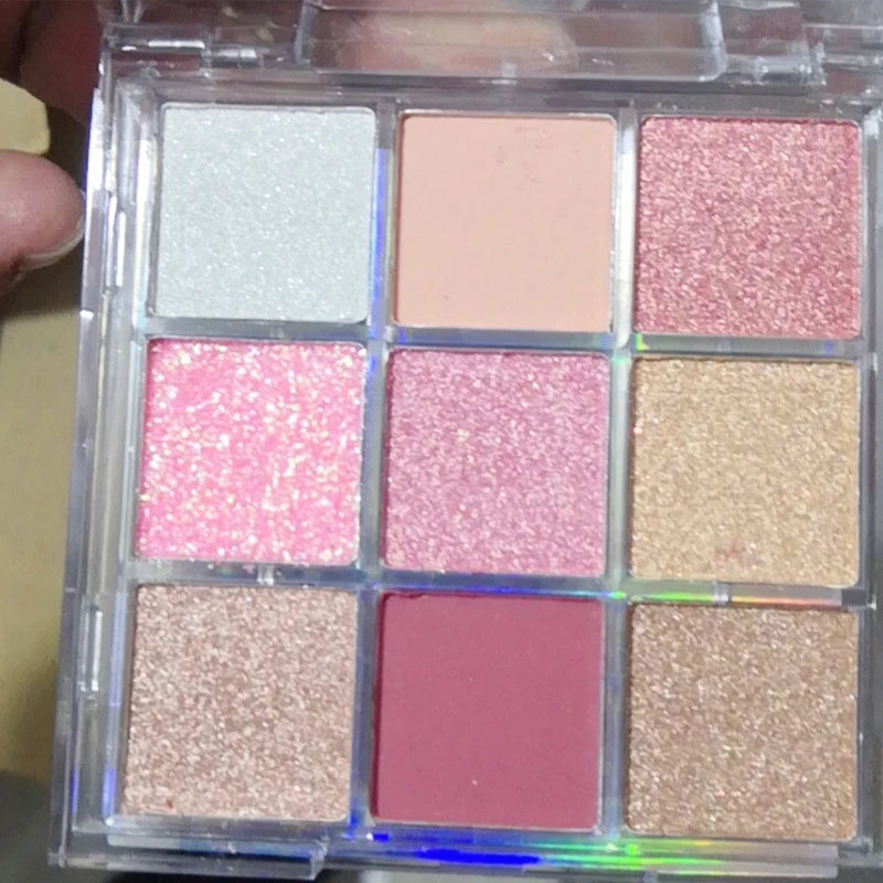 Rose Pink Color Eyeshadow Palette